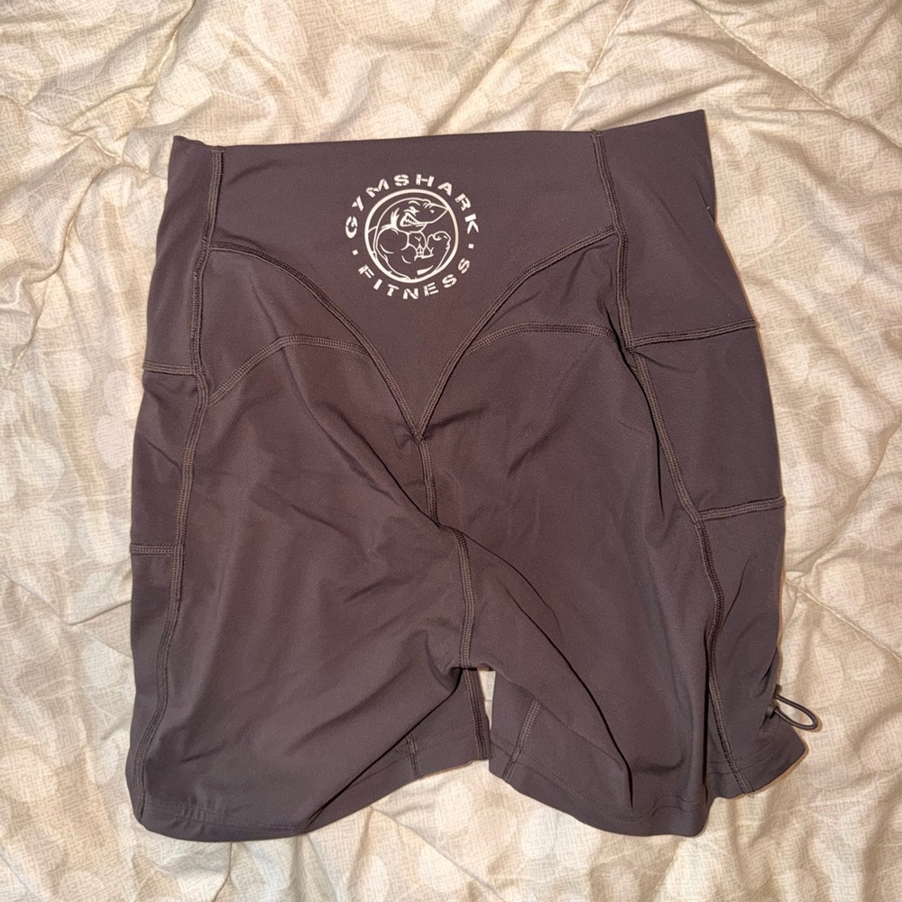 Gymshark Women's Dark Gray Bike Shorts